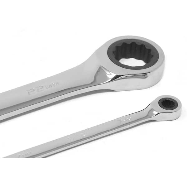 13mm Durable Metric Flexible Head Gear Ring Ratchet Action Wrench Spanner 6mm 