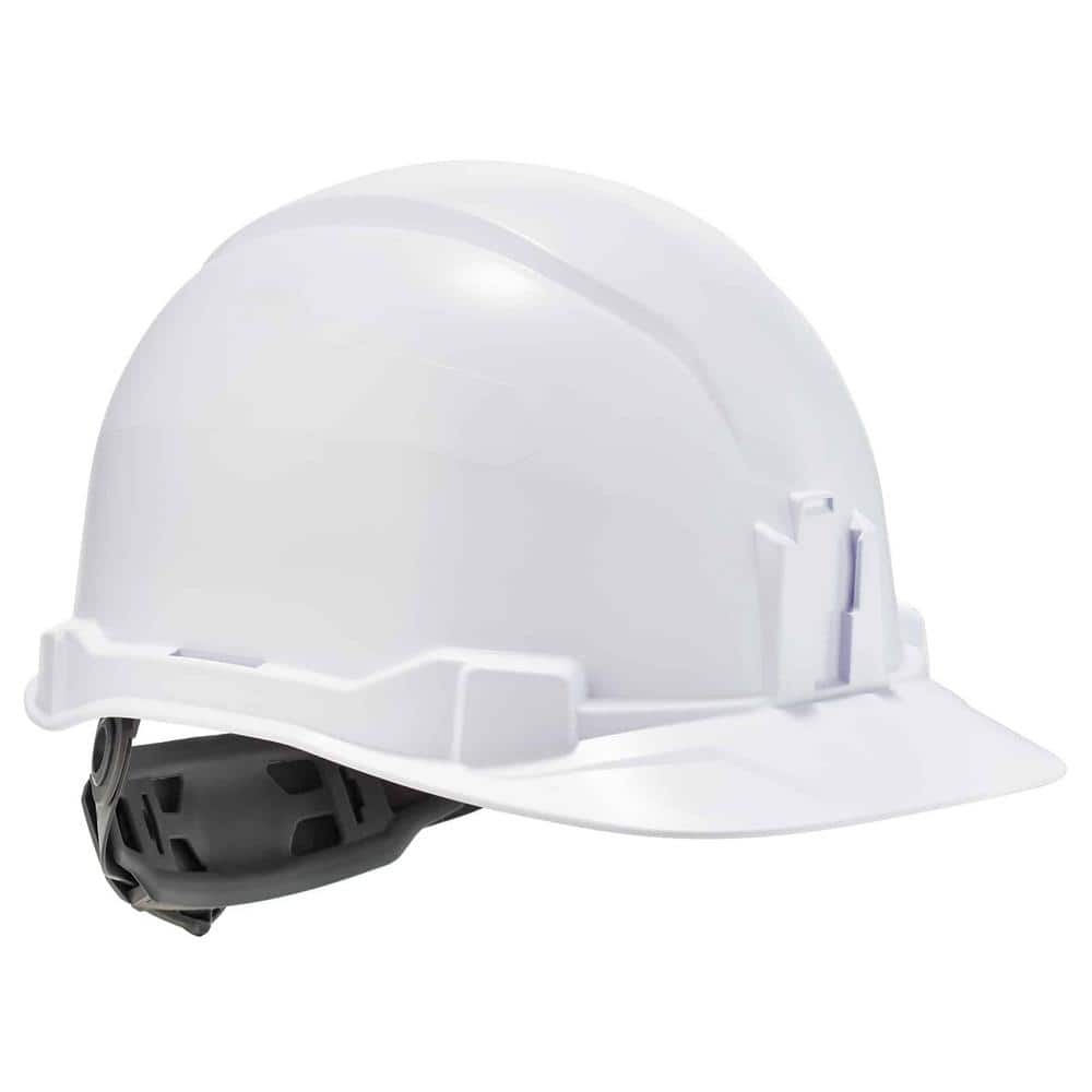 Ergodyne Skullerz White Class E Hard Hat Cap Style with Ratchet
