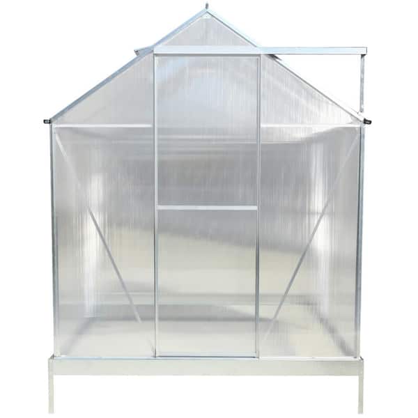 75.2 in. W x 75.2 in. D x 96.8 in. H Walk-In Greenhouse