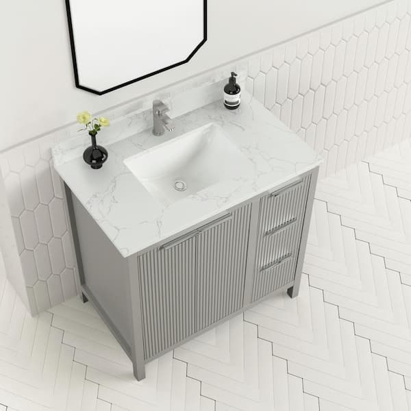 HOMEVY STUDIO Binghamton 36 in. W x 22 in. D x 35 in. H Single