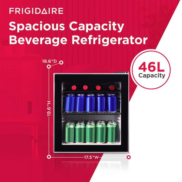 20 in. 17-Bottle and 70-Can Compact Refrigerator Beverage Cooler
