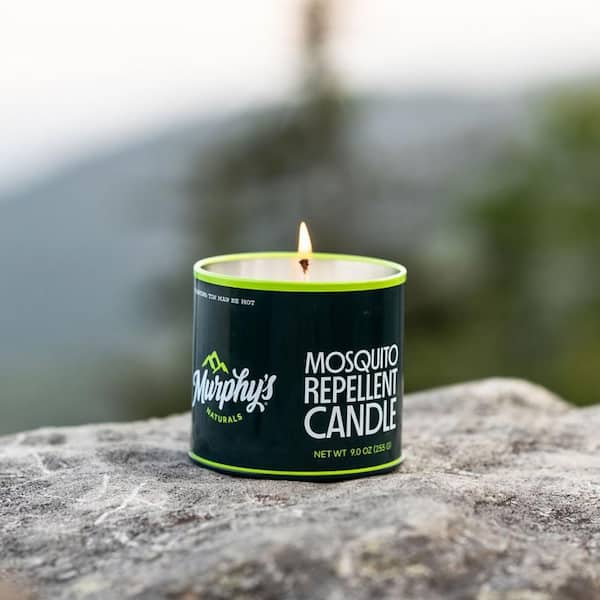 MURPHY S NATURALS Citronella Mosquito Repellent Candles 30 Hour Outdoor Bug Defense w Essential Oils Eco Friendly and Beeswax 2 Pack MD002 2B The Home Depot