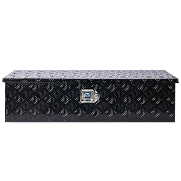21 Gal. Black Aluminum Deck Box