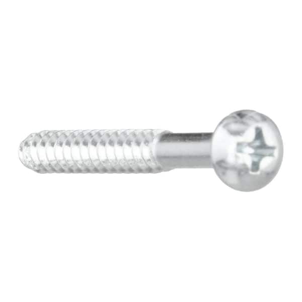 #10 x 1-1/2 in. Zinc Plated Phillips Round Head Wood Screw (4-Pack)
