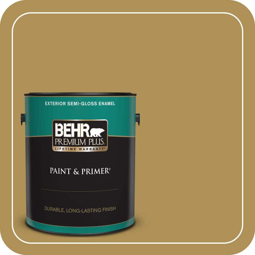 1 gal. Home Decorators Collection #HDC-FL14-7 Asian Pear Semi-Gloss Enamel Exterior Paint & Primer price history on PriceWatchPro