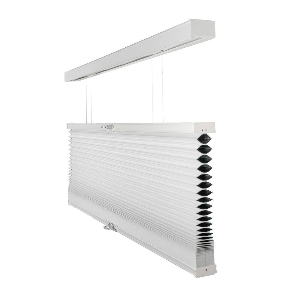 Cut-to-Size Simply White Cordless Top Down Bottom Up Blackout Insulating Polyester Cellular Shade 40.75 in. W x 48 in. L price history on PriceWatchPro