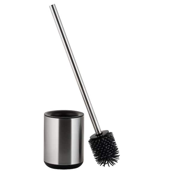 Toilet Brush and Holder in Stainless Steel
