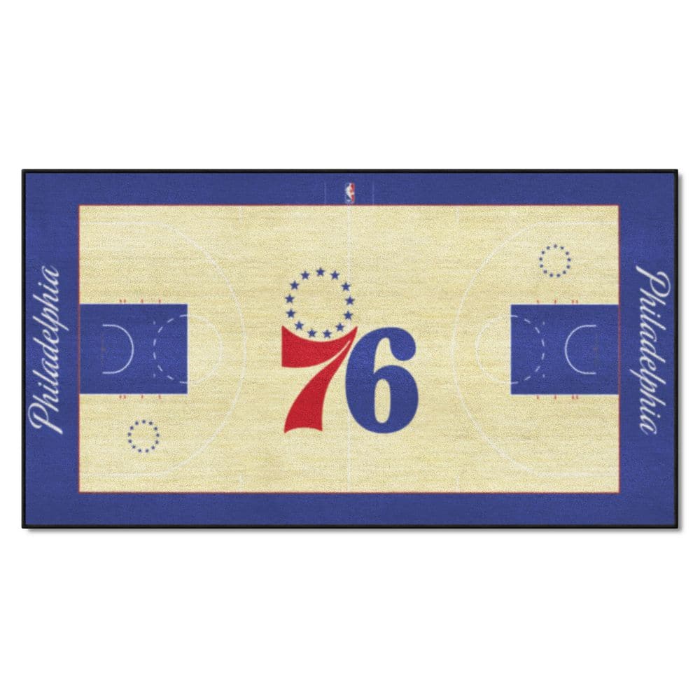 It appears as if the Sixers may have a new court design