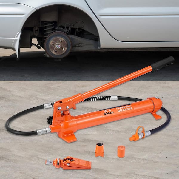 VEVOR 10 Ton Porta Power Hydraulic Jack Kit 22046 Lbs. Load Body