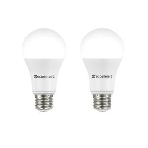 75-Watt Equivalent A19 Dimmable Energy Star LED Light Bulb Bright White (2-Pack)
