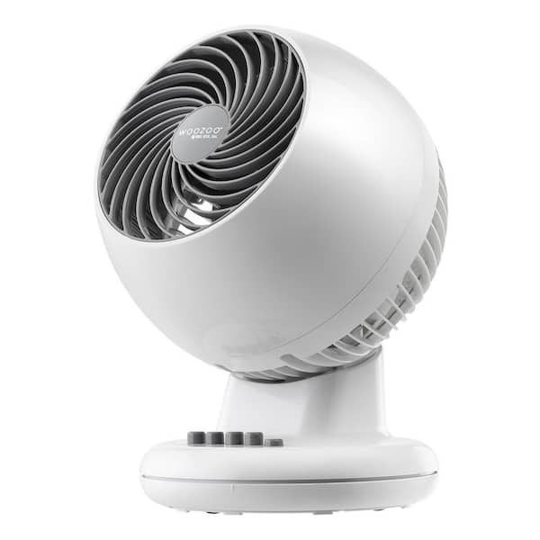 WOOZOO Oscillating Fan with Timer, 30-Speed Settings, 6 in. Fan diameter, White