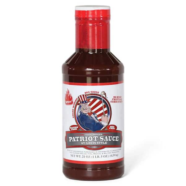 Code 3 Spices Spicy St. Louis Style BBQ Sauce 18 oz.