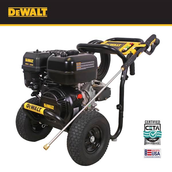 4400 PSI 4.0 GPM Gas Pressure Washer with 420cc Engine, Triplex Pump, Commercial Cold Water Power Washer
