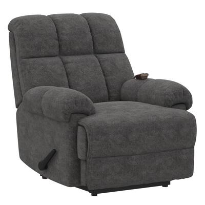 Gray Padded Recliner Massage Chair