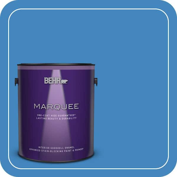 BEHR MARQUEE 1 gal. #560B-6 Warm Spring Eggshell Enamel Interior Paint & Primer