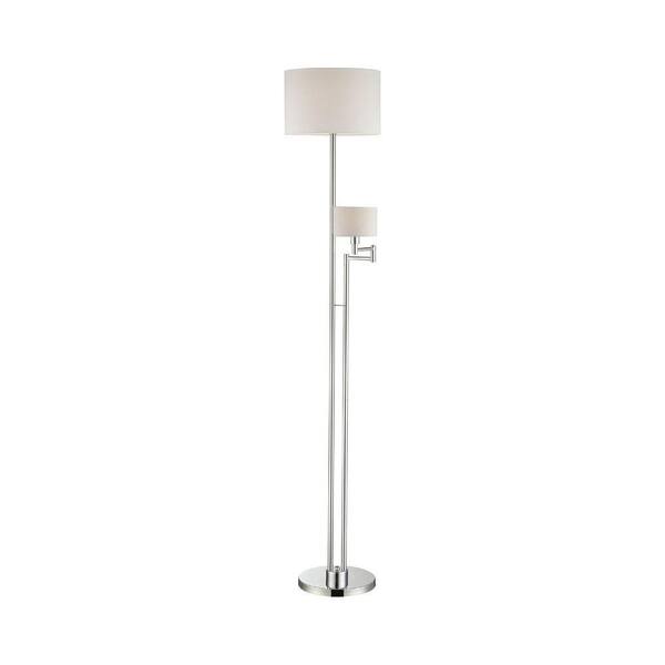 Illumine Designer Collection 73 in. Chrome Floor Lamp