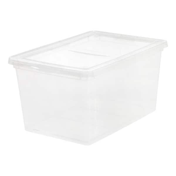 58 Qt. Storage Box, Clear