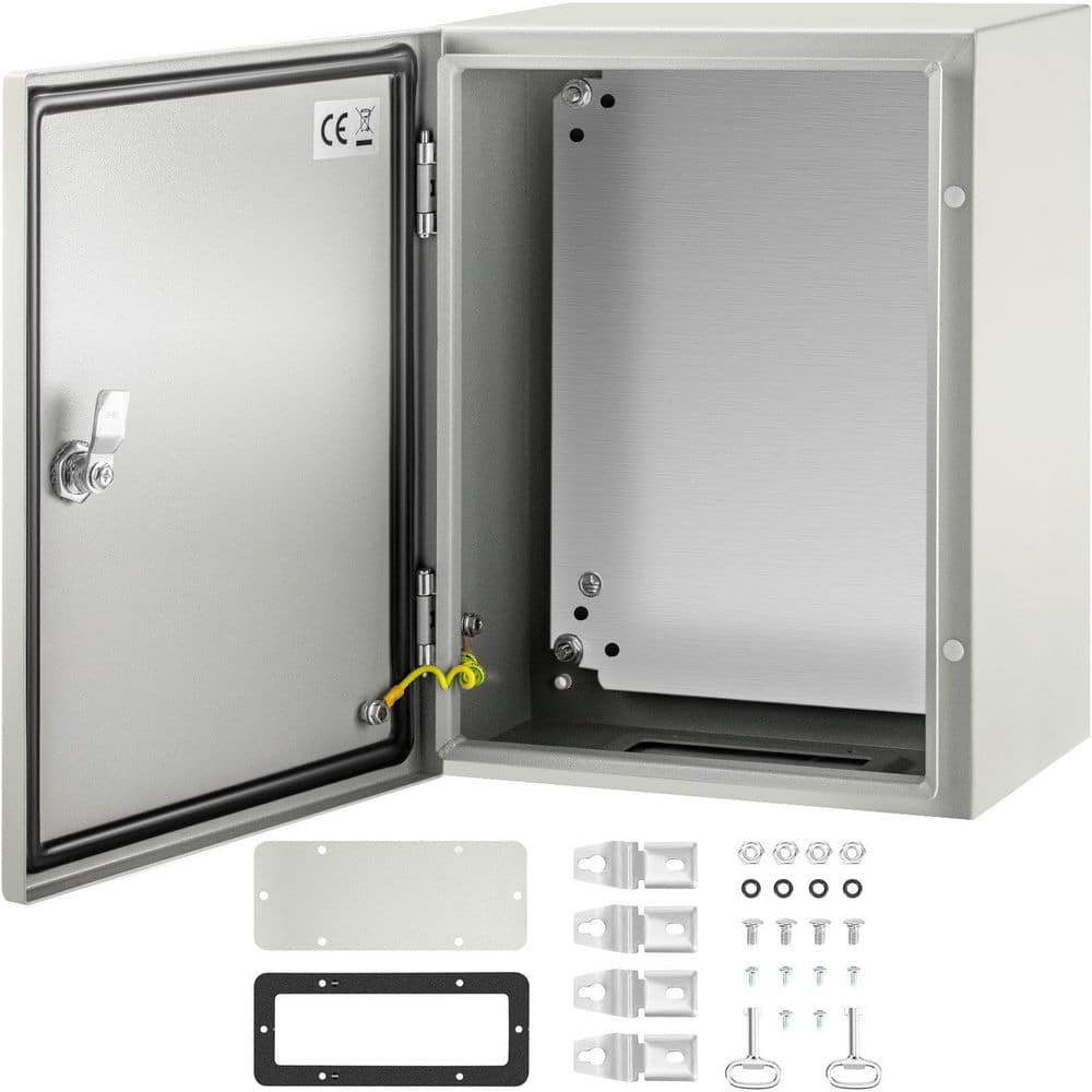 16 in. x 12 in. x 8 in. NEMA Steel Enclosure, IP66 Waterproof and Dustproof, Outdoor/Indoor Electrical Junction Box price history on PriceWatchPro