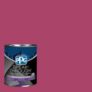 1 qt. PPG1182-7 Fuchsia Flock Semi-Gloss Door, Trim & Cabinet Paint