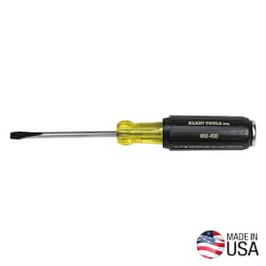 1/4 in. Keystone-Tip Flat Head Demolition Driver with 4 in. Round Shank