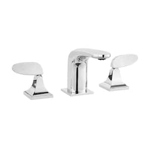Chateau 8 in. Widespread Double-Handle Bathroom Faucet in Chrome