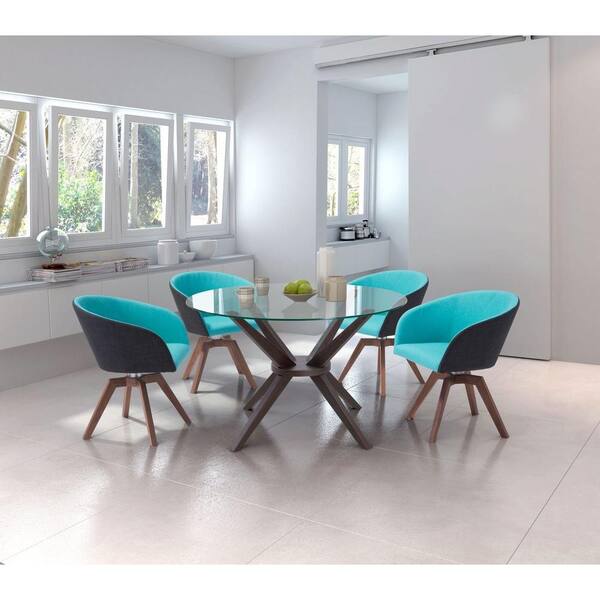 ZUO Cell Dark Walnut Dining Table