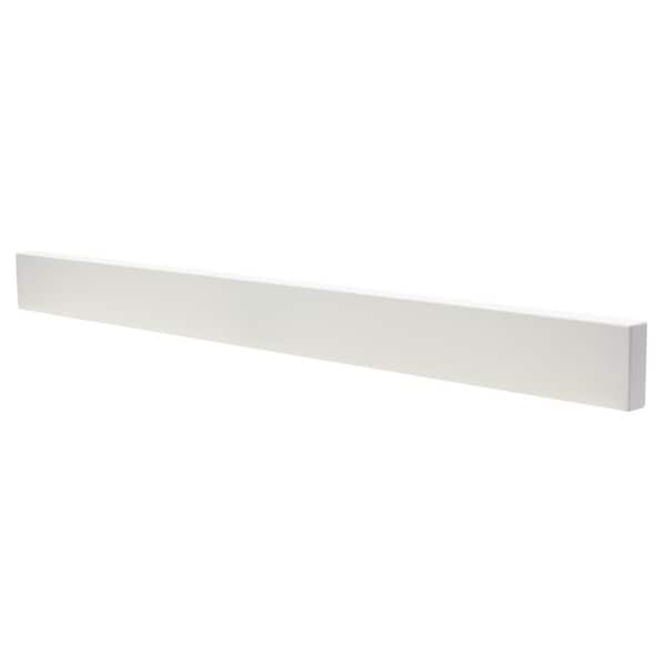 Eden Bath 37 in. x 3 in. Terrazzo Vanity Backsplash in White
