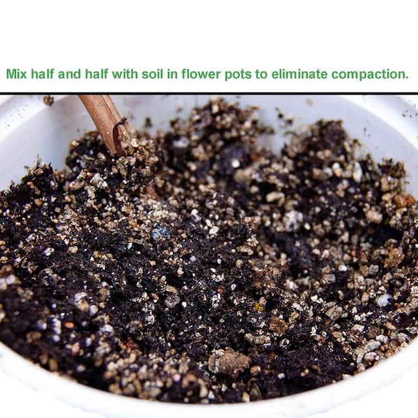 Perfect Plants 8 Qt. Vermiculite - Professional Grade Soil Amendment  HDSoil012 - The Home Depot