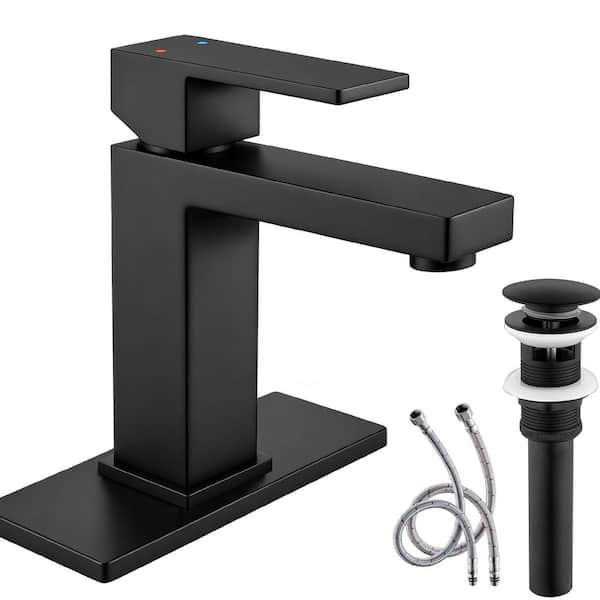 Peerless Flute Single-Handle Single-Hole Bathroom Faucet with
