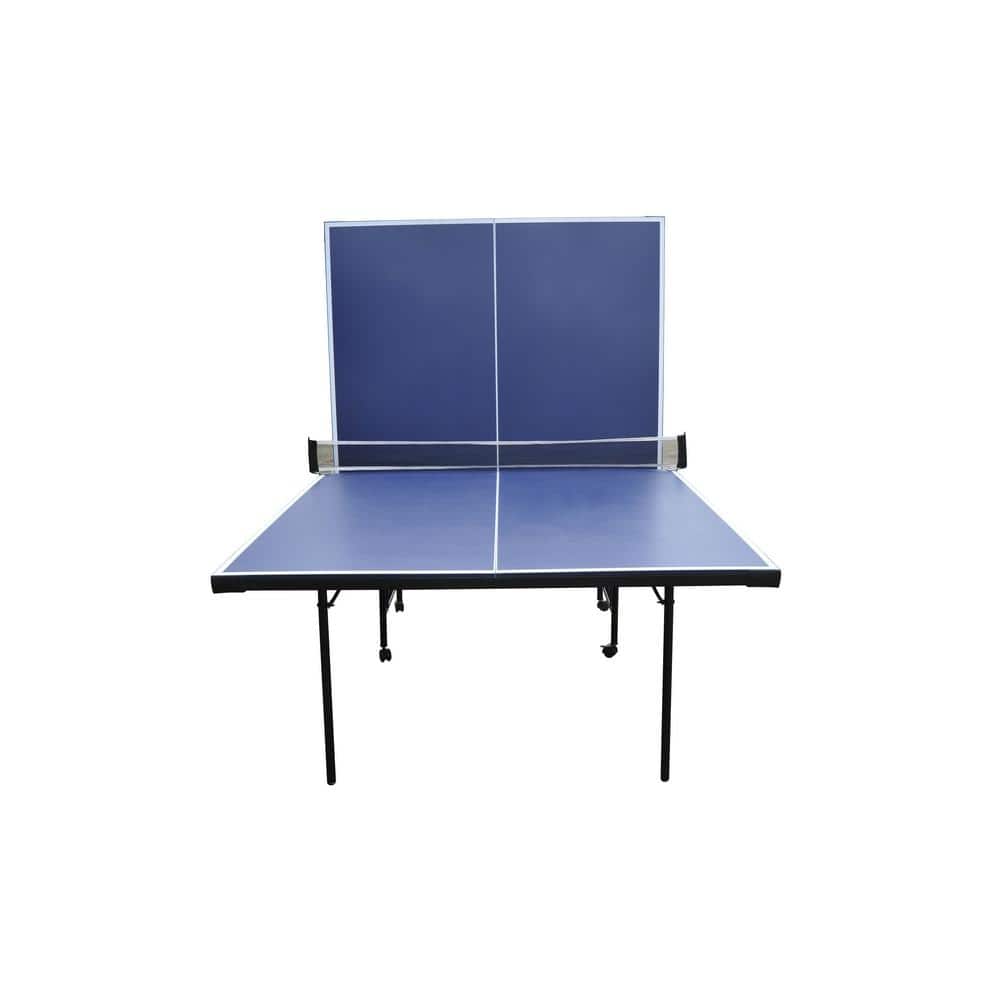 Regulation Size Blue Folding Table Tennis Table with Net