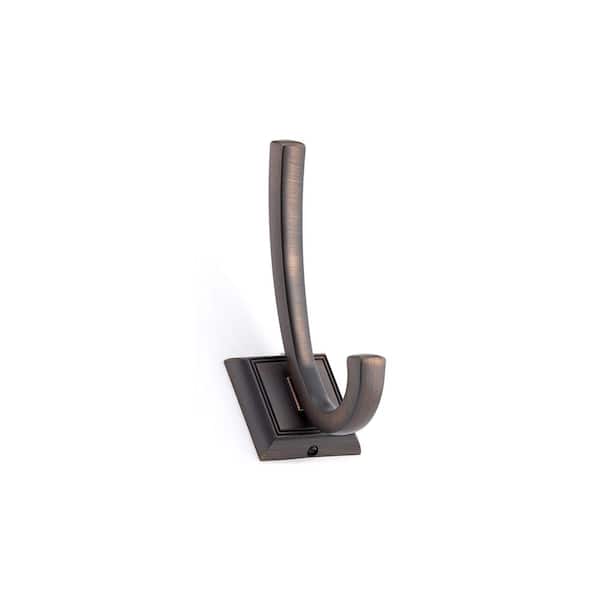 Richelieu Hardware 4-7/8 in. (124 mm) Brushed Oil-Rubbed Bronze Transitional Wall Mount Hook