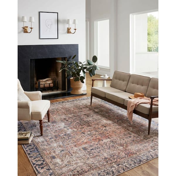 Loloi Chris Love Julia Jules Terracotta / Multi 8 ft. 6 in. x 11