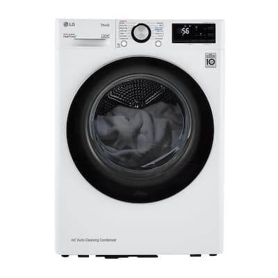 LG WM1455HWA 2.4 Cu ft Compact Front Load Washer with Built-In