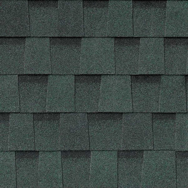 Pinnacle Scotchgard HP42 Asphalt Architectural Shingles-Pristine Woodland Green 618F003 (3 BD/SQ)