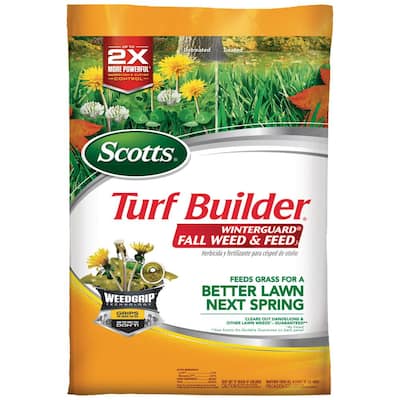 Turf Builder Winterguard 14 lbs. 5,000 sq. ft. Fall Lawn Fertilizer Plus Weed Control