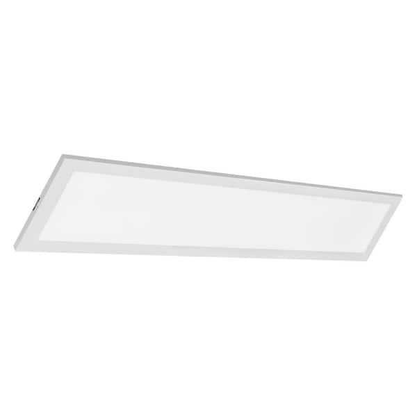 LEDone 1 ft. x 4 ft. 2500/3125/3750 Lumens Integrated LED Panel Light, 3500K/4500K/5000K (4-Pack)