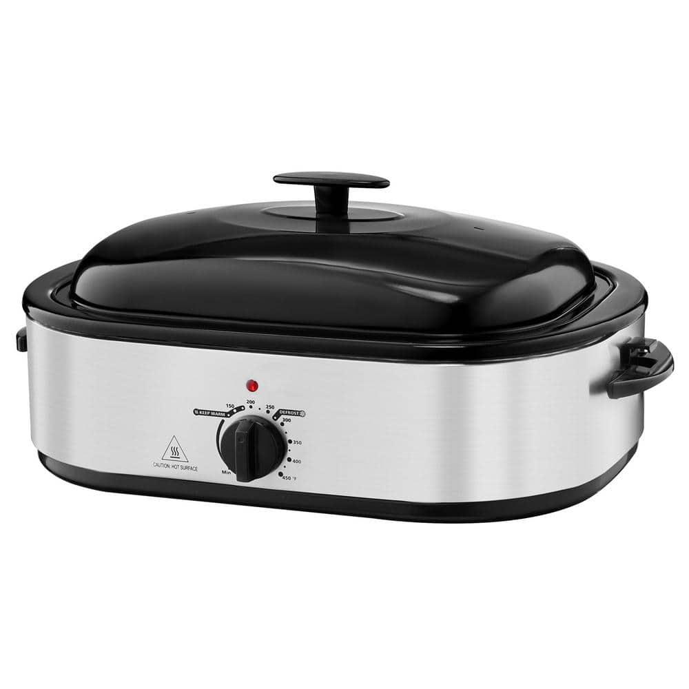 Roaster Oven 14 Qt. 1450W Electric Roasting Pan 150-450 F Self-Basting Lid Fits 18 lb. Turkey price history on PriceWatchPro