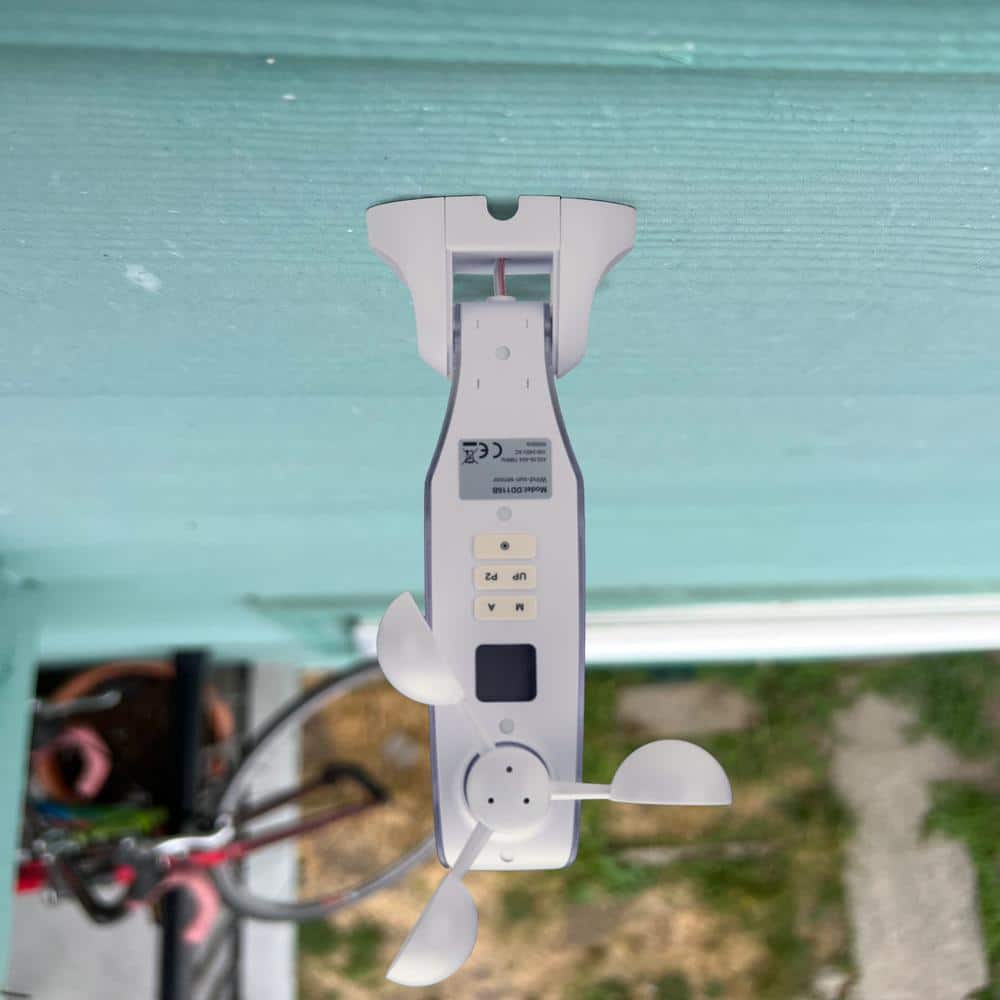 Wireless Solar Powered Wind and Sun Sensor for Motorized Awnings