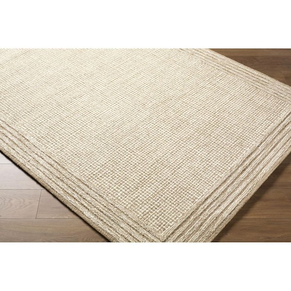 Benchcraft Medium Brown Cottage Border 9 ft. x 12 ft. Area Rug