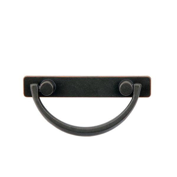Unbranded Harnett 3 in. Oil Rubbed Bronze Bail Center-to-Center Pull-DISCONTINUED