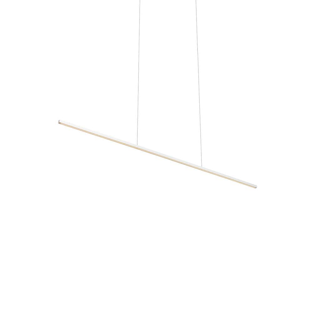 Vega Minor White Aluminum LED Pendant Light