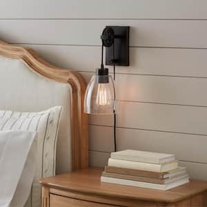 Needham 1-Light Oil Rubbed Bronze Sconce with Bulb