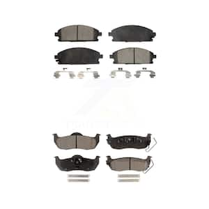 Front Rear Ceramic Brake Pads Kit For 2004 Nissan Pathfinder KTC-100433