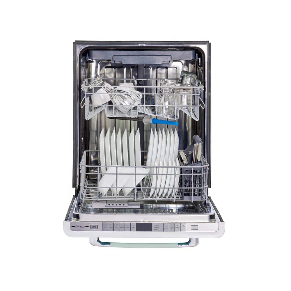 Summer Mint Green Retro 24" Energy Star Built-In Dishwasher