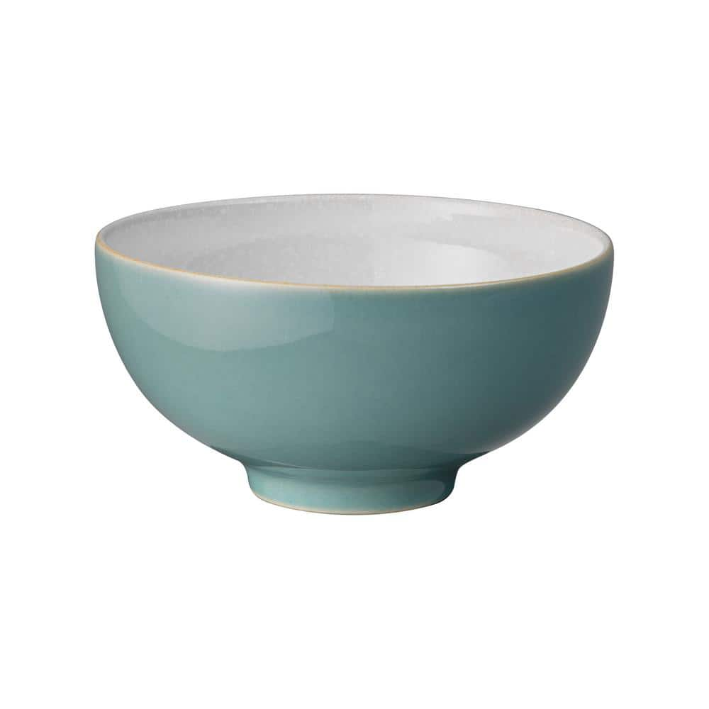 Denby 16.2 oz. Elements Fern Green Rice Bowl ELFGR-209 - The Home Depot