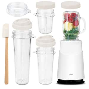 Kitchen Blender, 850W Professional Countertop Blender for Shakes and  Smoothies, High Speed Ice Blender Frozen Drinks w/ 52 OZ Glass Jar  ,Coffee/Spices Jar 