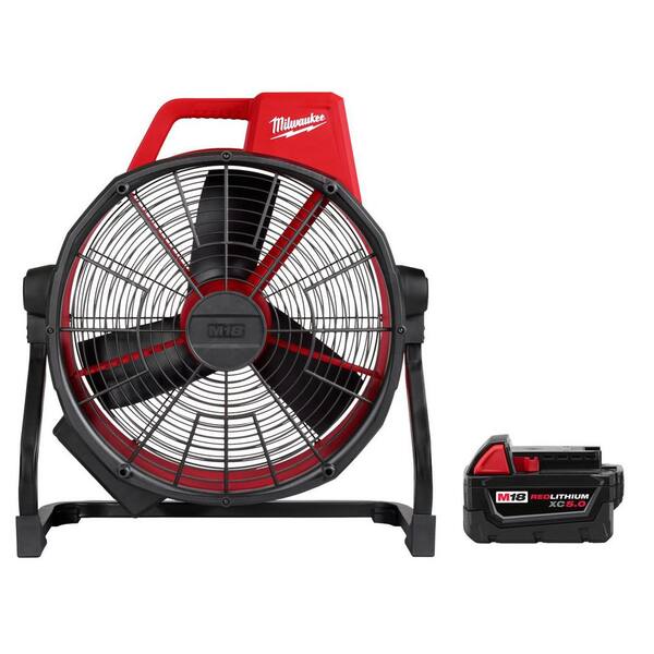 Milwaukee M18 Brushless Cordless Hybrid 18 in. Variable Speed Fan