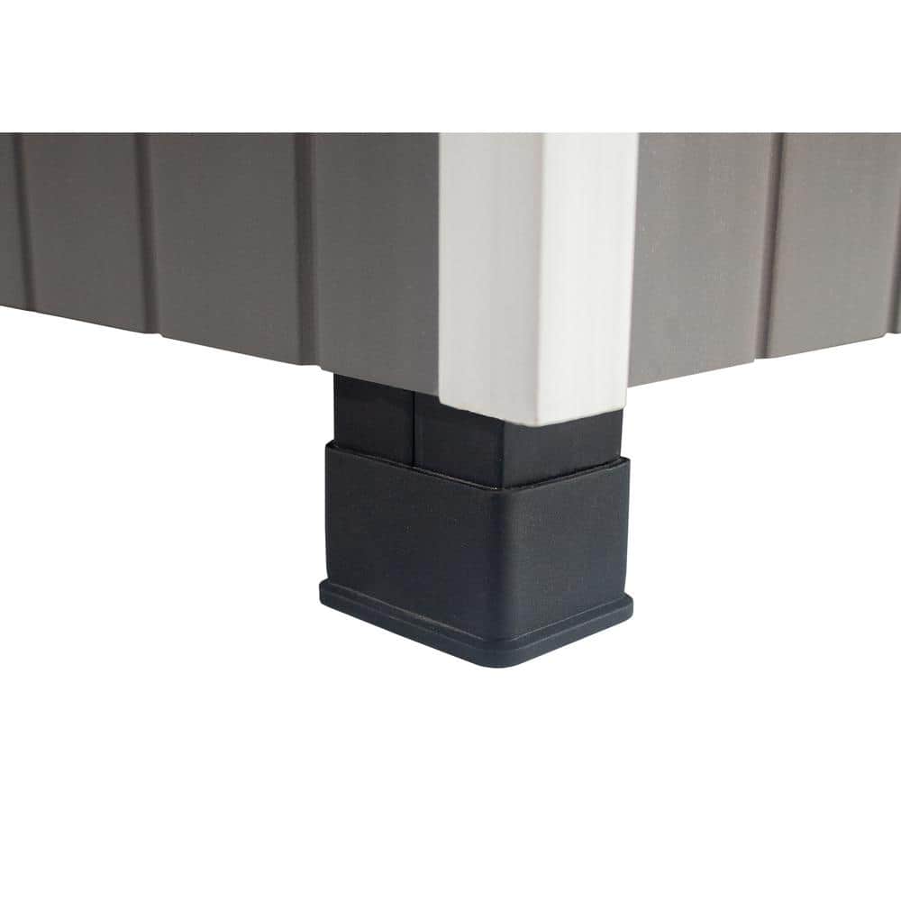 Extra Large Gray and White ECOFLEX Outdoor Cat House