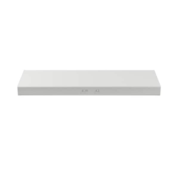 Zephyr Cyclone 30 in. 600 CFM Ducted Under Cabinet Range Hood with Light in White