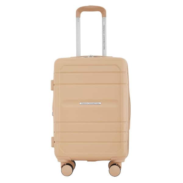French Connection Saint Martin Toasted Almond 4-Piece Hardside
